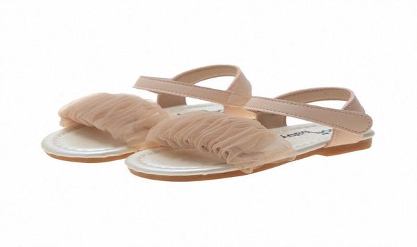 

korean girls princess beach sandals summer lace childrens soft open toe beach shoes casual kids flats fashion toddler baby shoe ki5154866, Black;red