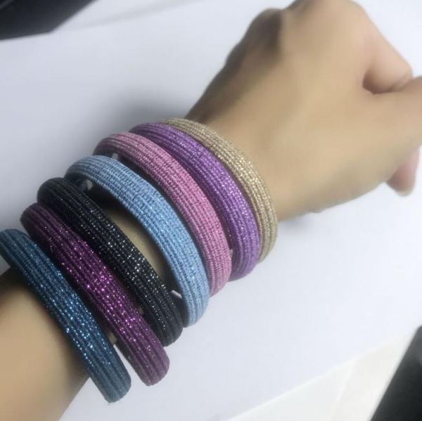 

special supplemental links postage rates fashion elastic hair rope hair ties printed luxury c head rope suit for bracelets and hai2358896, Pink