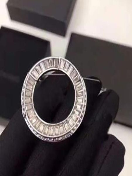 

fashion pin brooches broche spilla for mens and women party wedding lovers gift engagement jewelry for bride with box6275241, Gray