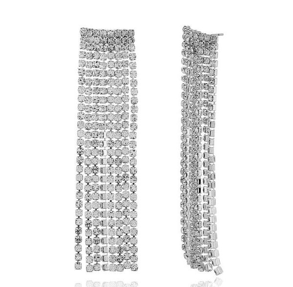 

european and american jewelry new fashion simple geometric earrings2442934, Golden