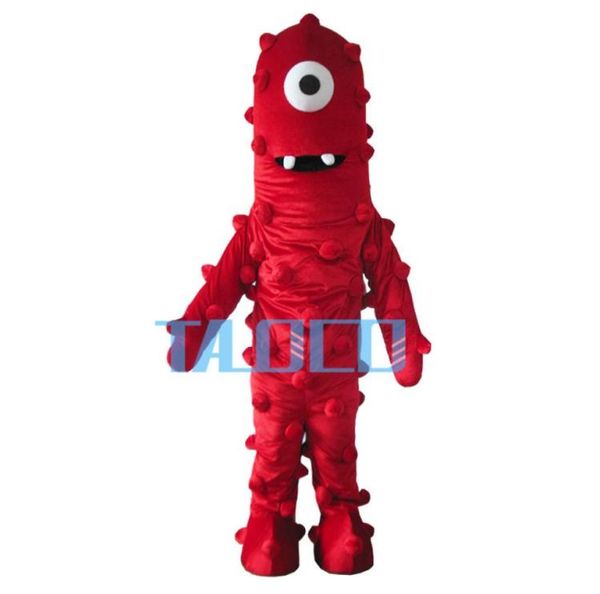 

muno mascot costume from yo gabba gabba dress size 03330337, Red;yellow