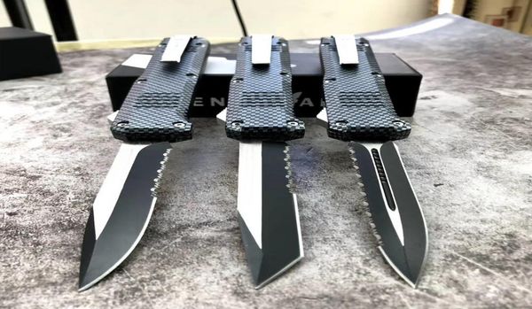 

new benchmad carbon fiber c07 switchblade automatic assisted knives combat adjustable switchblade flick knife spring camping hunti7360112