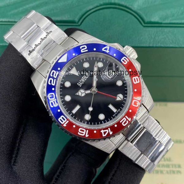 

design mechanical automatic mens watch watches sports men luxury ceramic rotate 360 degrees to design digital luminous pointer scale 40 mm w, Slivery;golden