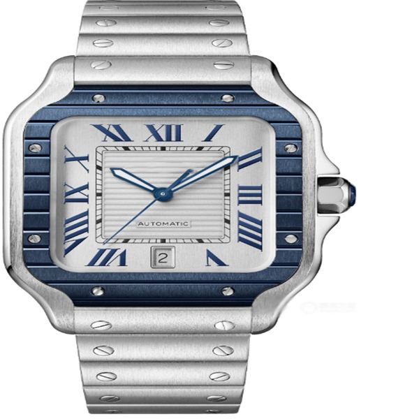 

fashion men's watch designer watch men's watch quartz movement watch stainless steel strap folding buckle sapphire glass waterproo, Slivery;brown