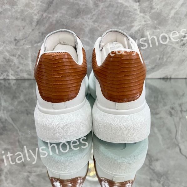 

2023 new casual shoes lace-up running trainers woman shoe sneakers white women travel leather lady designer platform sneaker xsd221133, Black