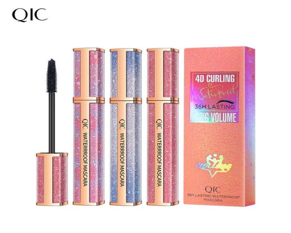 

qic mascara colorful star sky waterproof black mascaras 36h longlasting cruling thick lengthening fast quick dry makeup lash masc7532027