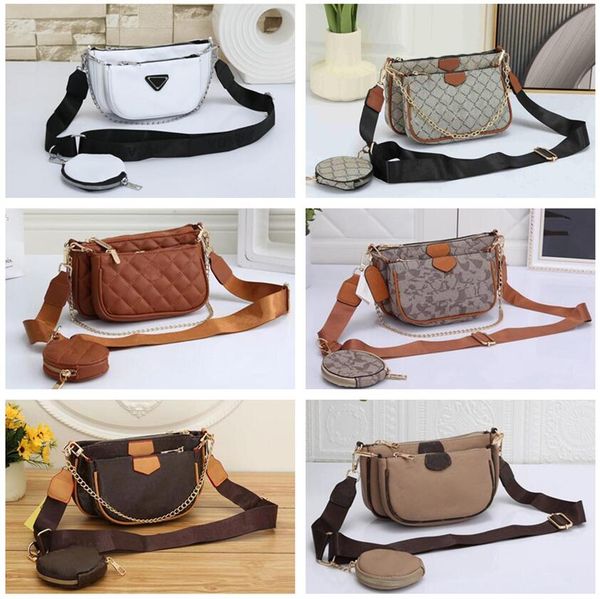 

designer bags women tote bag shoulder chain bagss clutch flap totes bags wallet check velour thread purse letters solid hasp waist square st