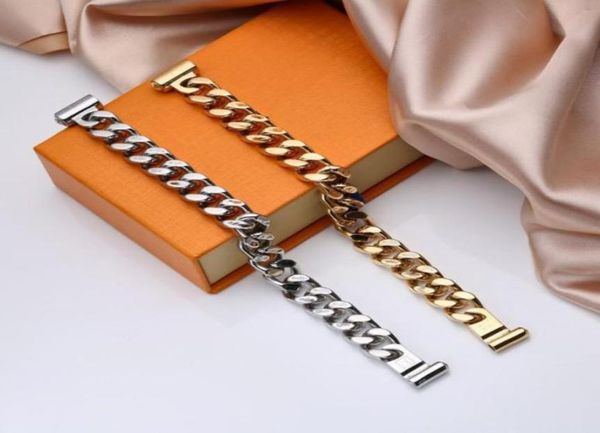 

high end luxury jewelry h bracelet bangle titanium steel women mens l gold bracelets classic girls designer fashionable par2147489, Black