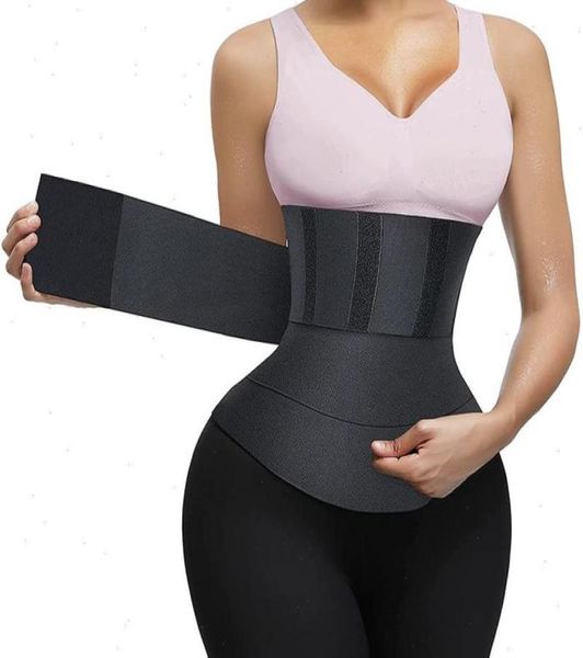 

latest model strap waist trainer corset body shaper for women slimming underwear belly tummy wrap sheath shapewear4660516, Black;white