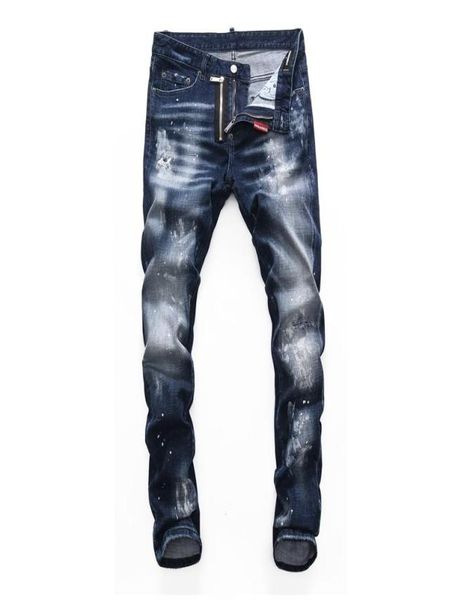 

21ss clothing pants mens designer jeans men women destroyed brand clothes slim denim straight biker6891303, Blue
