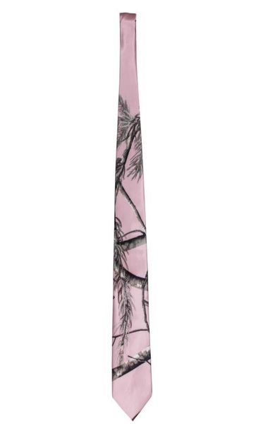 

2019 fashion pink camo handmade ties camouflage neckties long camo ties with cufflinks gentleman wedding groom wear6601307, Red;black