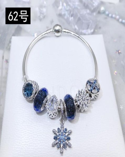 

925 silver plated heart-shaped charms and key pendant bracelet for charm bracelets gift jewelry1050704, Golden;silver