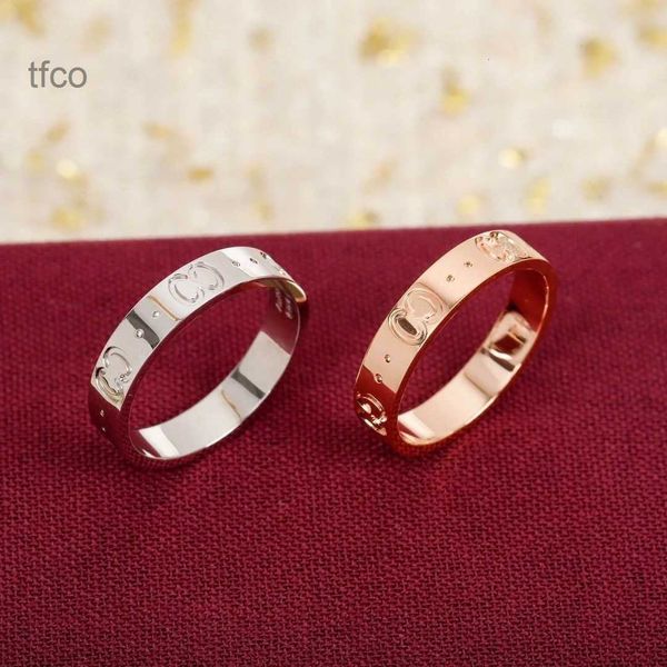 

wed ring men ring designer ring rings engagement ring fashion titanium steel letter size 5-10 band rings jewlery designer for women gold rin, Silver