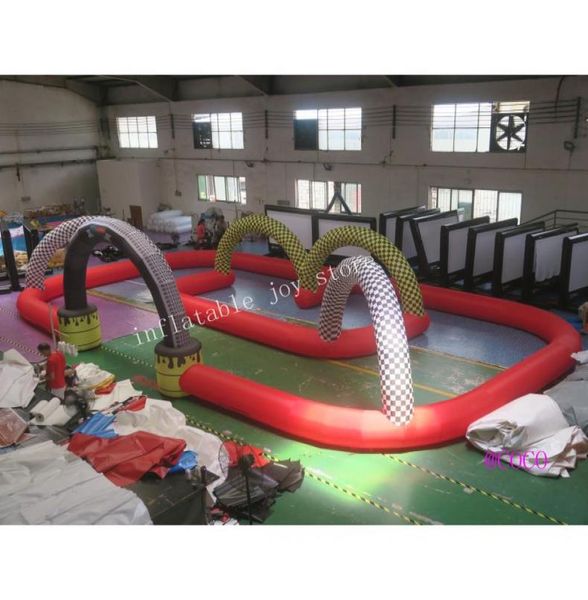 

outdoor activities custom made oxford portable inflatable go kart car race track zorb ball way3343106