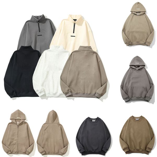 

mens designer hoodies womens jumper pullover white hoodie 100% cotton reflective letter printing long sleeve oversized sweatshirt crewneck h, Black