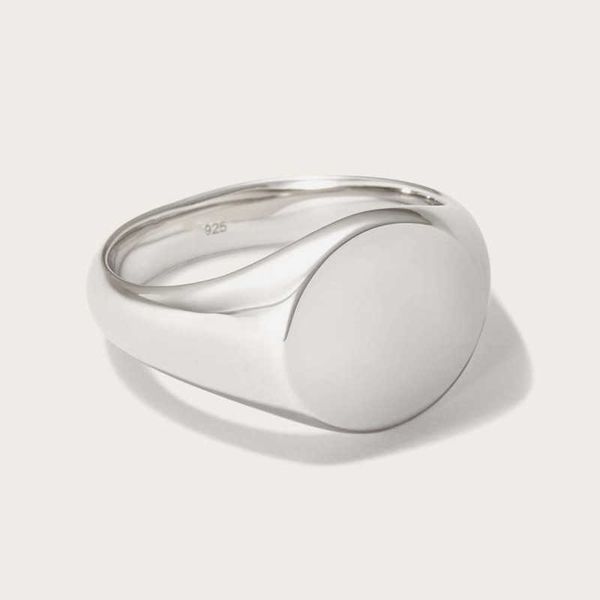 

band rings custom engraved jewelry design fashion 925 sterling silver blank plain signet ring for men