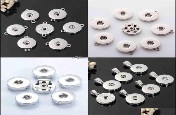 

charms jewelry findings components 18mm noosa chunks base pendant for necklace bracelets diy accessory interchangeable ginger sn2114496, Bronze;silver
