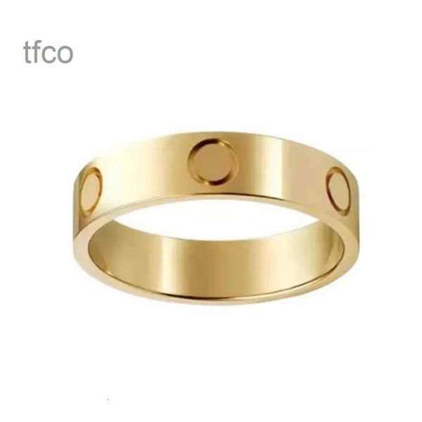

love screw ring mens rings classic men titanium steel designer for women luxury gifts woman girl gold silver rose gold 5mm jewlery