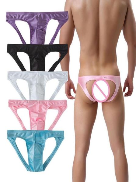 

underpants men underwear backless briefs male lingerie open back jockstrap hombre sissy panties thongs g strings2504980, Black;white