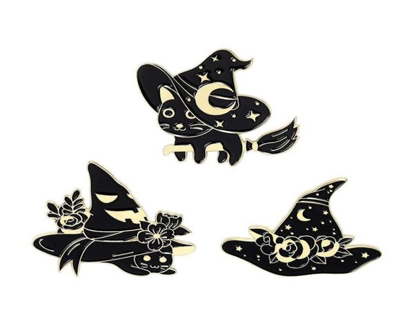 

cute enamel brooches pin for women girl fashion jewelry accessories metal vintage brooches pins badge whole punk cat5929071, Gray
