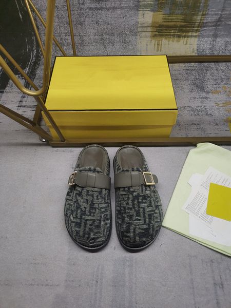 

designer lady leather sandals rubber sandal womens fisherman platform slides triangle metal logo slippers retro beach loafers round 0714, Black