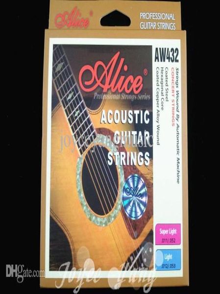 

alice aw432l colourful ballend acoustic guitar strings plated steel 1st6th strings wholes1572232