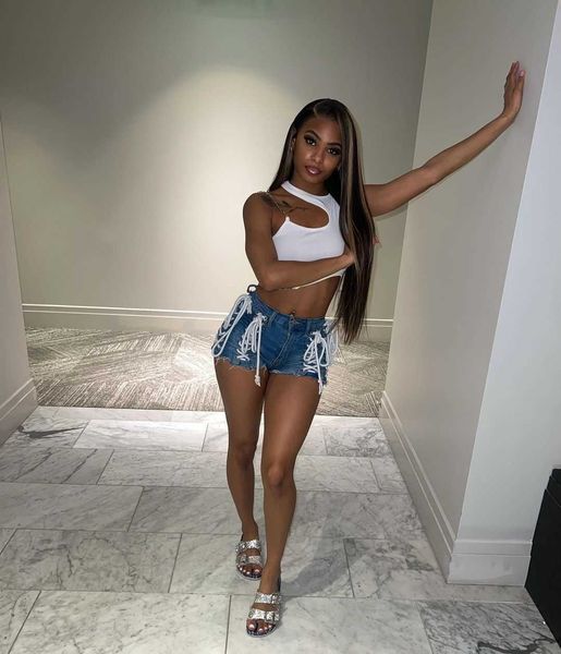 

inst shirt solid hanging neck t-shirt women's temperament sleeveless vest, White