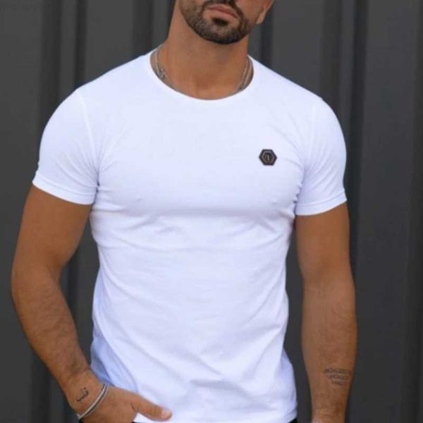 

men's t-shirts 2023 summer new men t-shirt running short sleeve gym sports training outdoor jogging leisure breathable t-shirt men shir, White;black