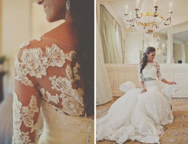 

selling 34 long sleeves bridal jacket elegant bateau neckline 2015 bridal wraps custom made bridal accessory 1308845, White