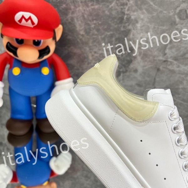 

luxurys designer calfskin casual shoes reflective vintage leather trainers fashion leisure shoe platform lace-up print sneaker xsd221136, Black