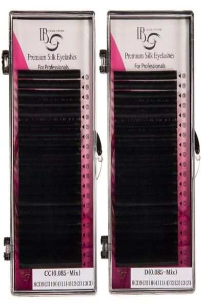 

original i beauty eyelash extension korea 0085 natural silk eyelashes ib lash 20lines cilios2925027