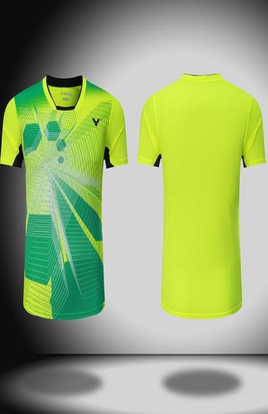 

new victor badminton shirt menwomen badminton tshirt badminton wear tshirt 30725704839, White;yellow