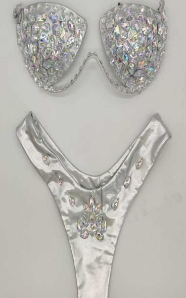 

2021 venus vacation women bikini set rhinestone diamond swimwear bling stones summer bathing suit swimsuit biquini2546250