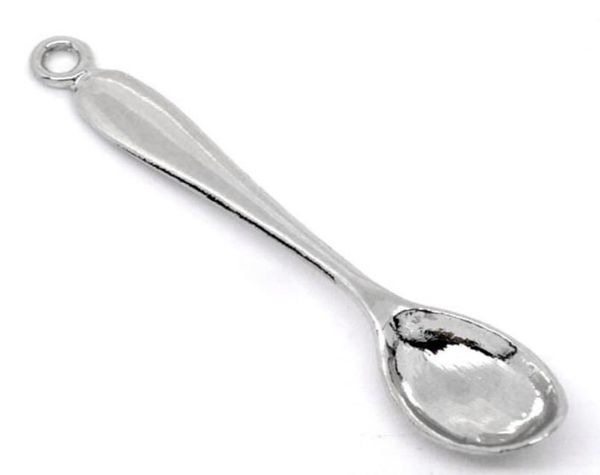 

tone spoon charms pendants jewelry making findings wjl282205035599, Bronze;silver