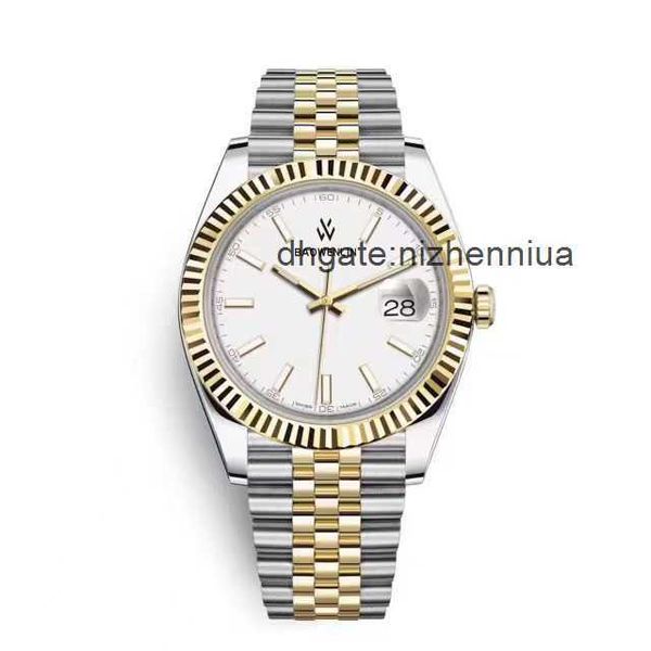 

women dress full stainless watches orologio luxury di lusso diamond watch mens automatic gold mechanical steel sapphire waterproof luminous, Slivery;golden