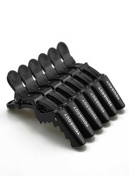 

10set hair clips mouth professional hairdressing beak sectioning clips crocodile hairpins salon hair care styling tools christmas 3716895, Golden;silver