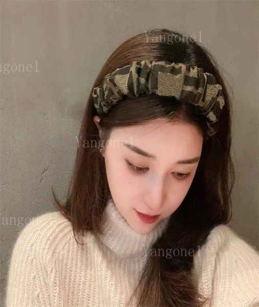 

designer luxury handmake hair bands for women cloth letter hairs hoop girl elastic headband sports fitness headband head wrap acce3382055, Silver