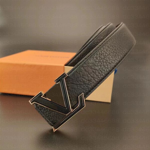 

2023 men designers belts classic fashion casual letter smooth buckle womens mens leather belt width 3.8cm lounn, Black;brown