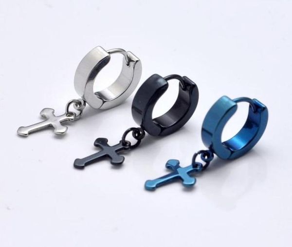 

earring fashion cross ear stud fake ear expander ear ring 50pcslot mixed color7110201, Slivery;golden
