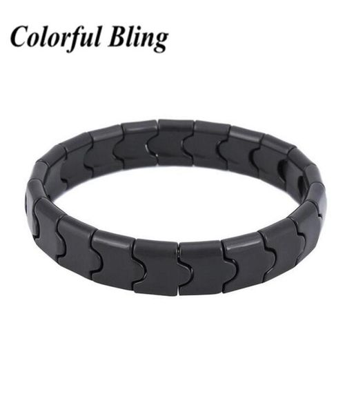 

fashion health jewelry for man and woman natural stones wrist bracelets black tourmaline bracelets3994428, Golden;silver