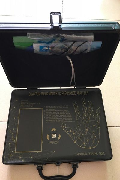 

professional diagnostic machine 6th generation hand touch quantum magnetic resonance bio electric body health analys9680235