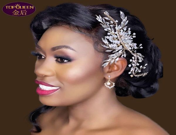 

little flower side clip headdress diamond tiara baroque beautiful headpiece bride ladies jewelry crowns bridal wedding crown acces9427615, Silver