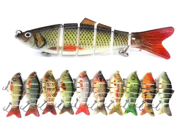 

10cm20g classic luria bait plastic hard fishing lures multi section fish road sub bionic baits packaging fishes gear6430205