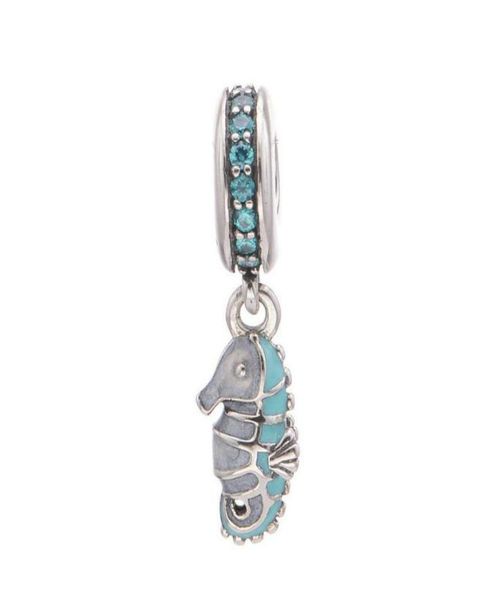 

seahorse charms silver fits jewelry bracelets s925 sterling slide quality lw432h86869071, Bronze;silver