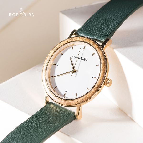 

women s watches montre femme bobo bird wood for women golden 6 5 mm ultra thin japanese movement quartz watch genuine leather strap 230714, Slivery;golden