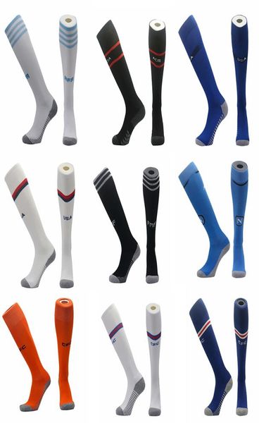 

2019 2020 american soccer socks and fmf usa napoli sport stockings acm afa city uinited 19 20 spurs away third kids football9660790, Black