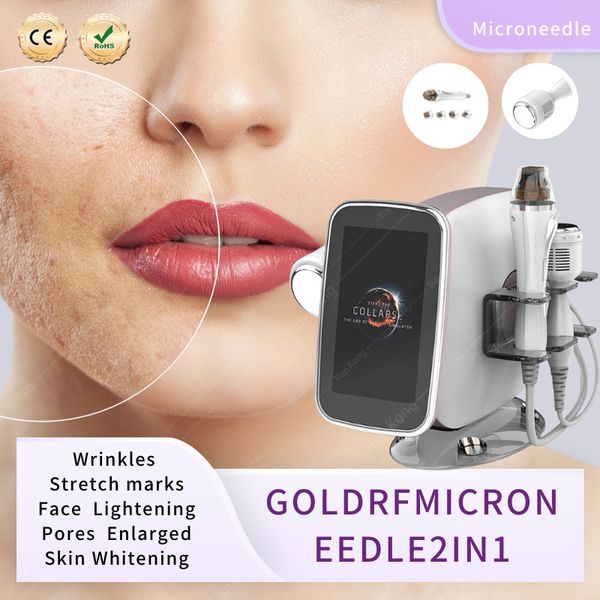 

fractional rf microneedle machine radio frequency gold micro needle skin lifting and tightening anti-aging beauty machine
