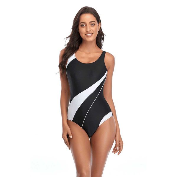 

women's swimwear custom women's one-piece swimsuit fashion show young japanese girls plus size bikinis swimwear, White;black