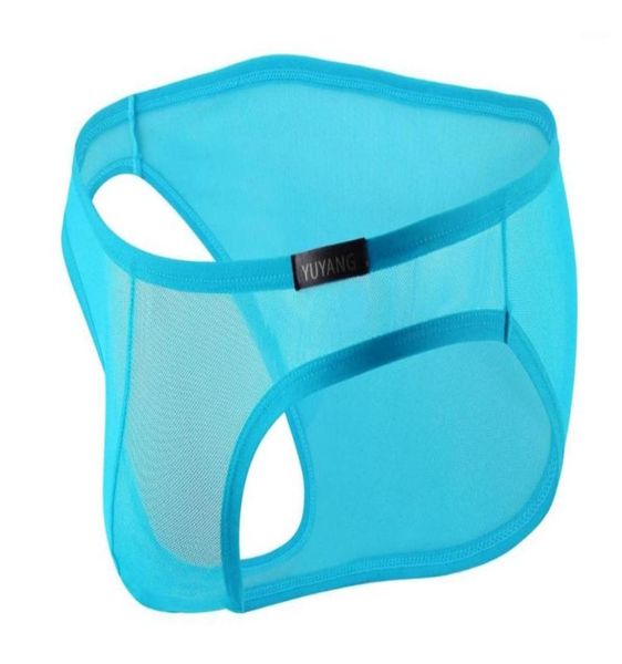 

underpants men underwear mesh qucikdry briefs breathable mens slip cueca male panties see through briefs17396834, Black;white