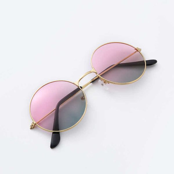 

rice nail place sunglasses gradient color 2023 new sunglasses for women trend anti-uv retro sunglasses 9059 bdm4 z4hc, Blue